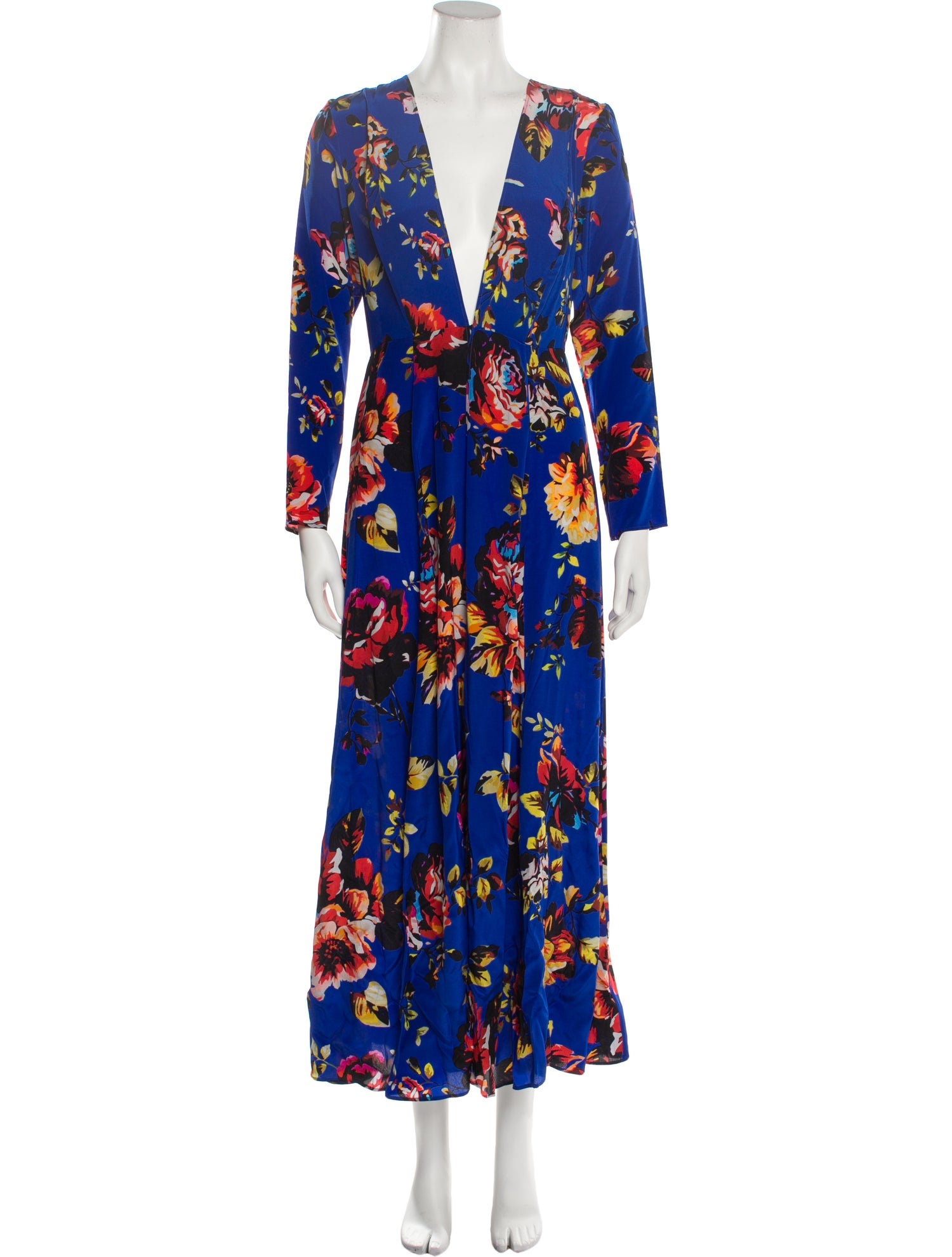 we are LEONE Silk Long Dress