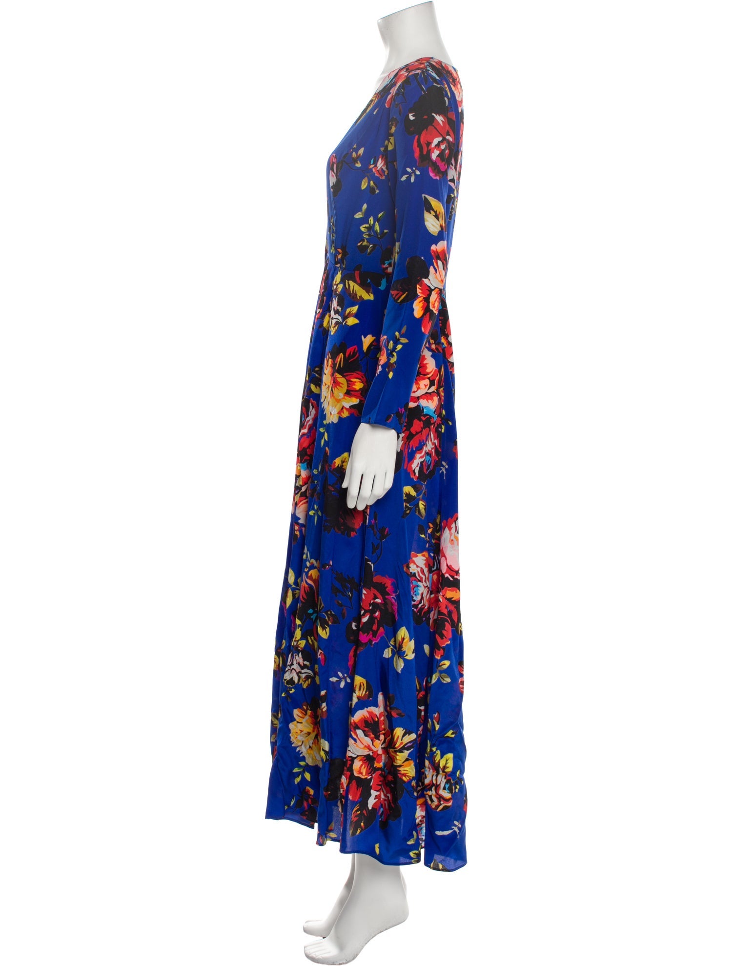we are LEONE Silk Long Dress