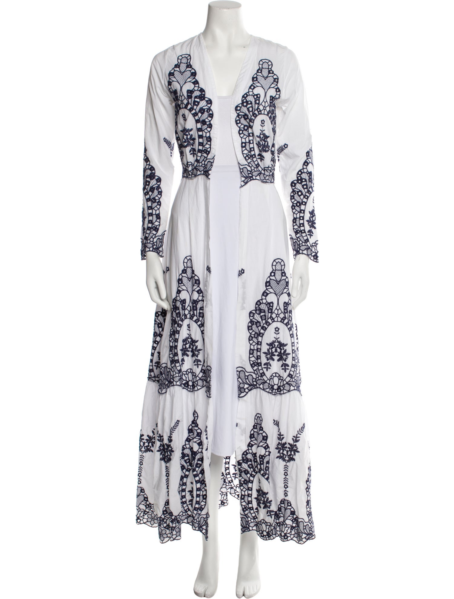 we are LEONE Silk Long Dress