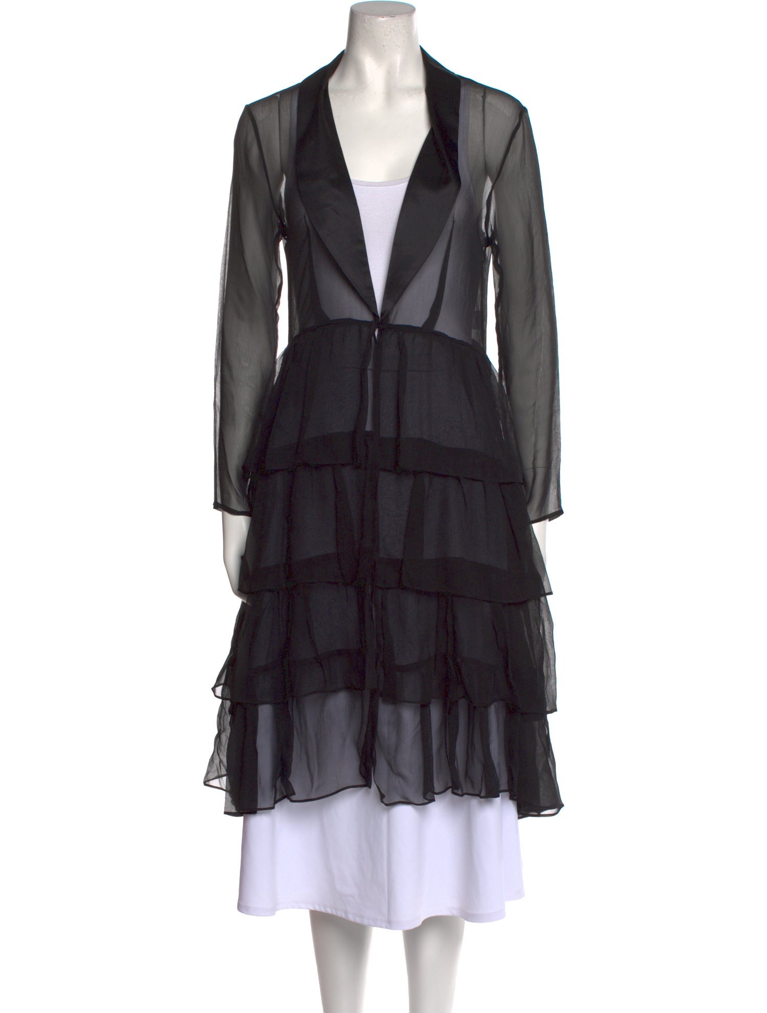 we are LEONE Silk Knee-Length Dress