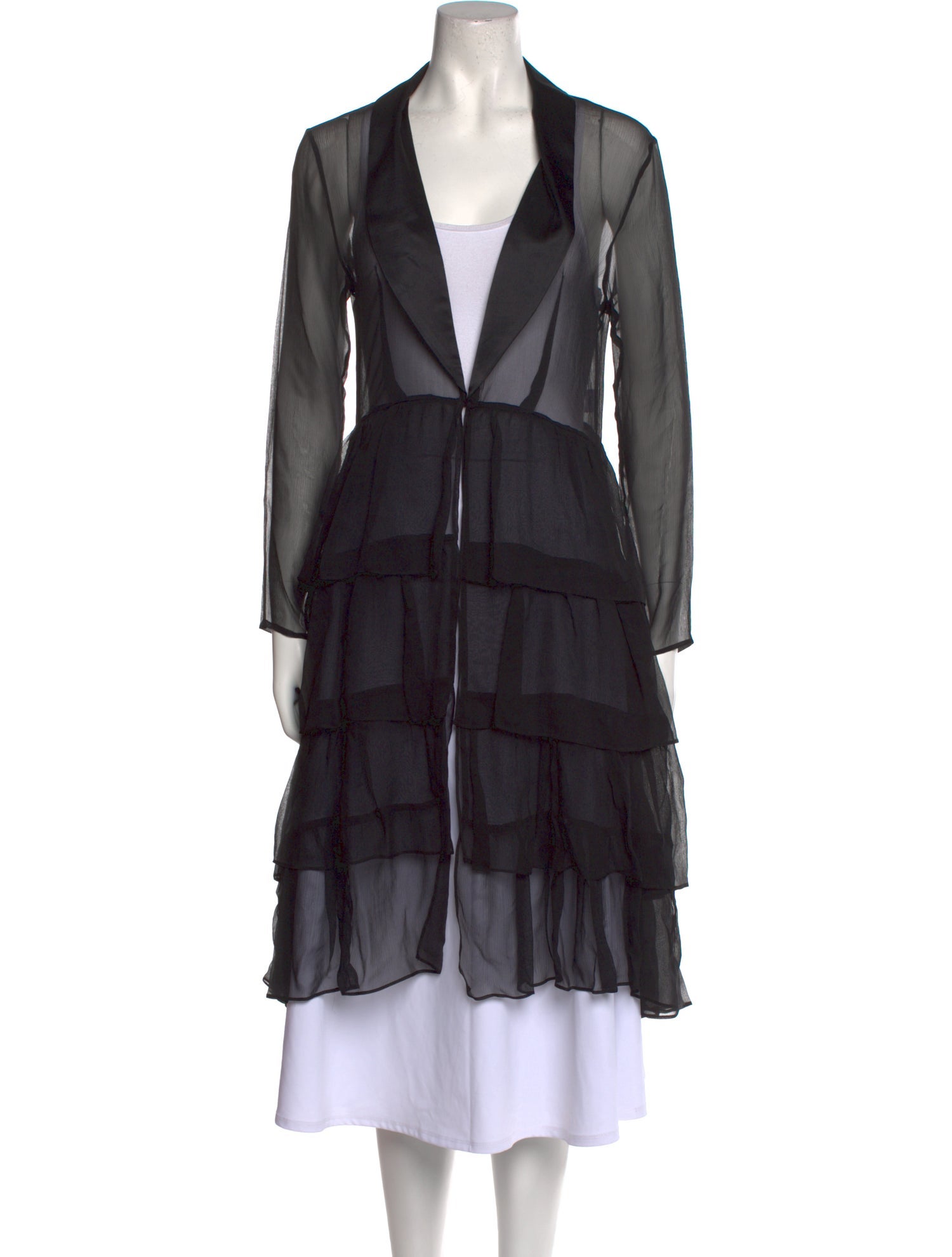 we are LEONE Silk Knee-Length Dress