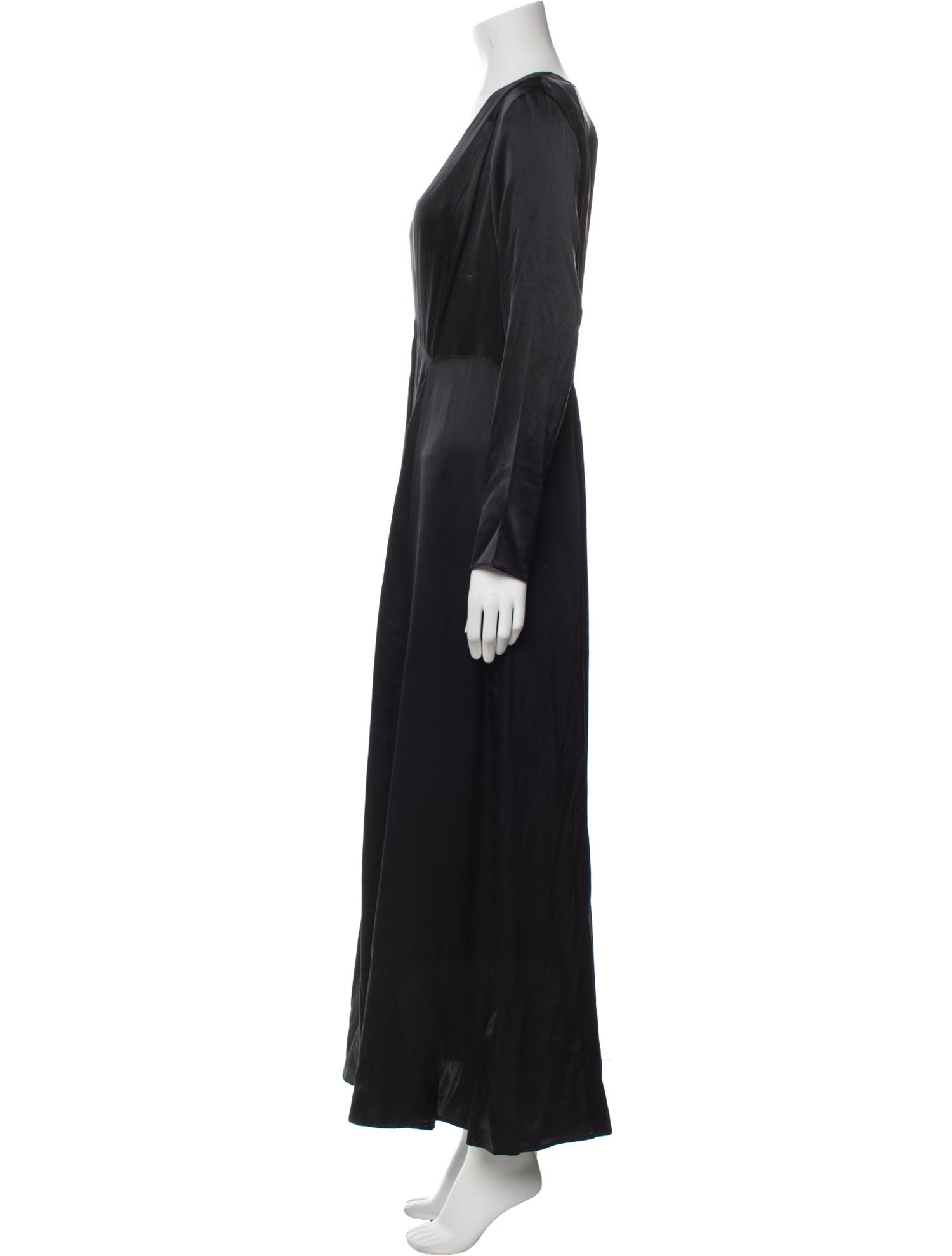 we are LEONE Silk Long Dress