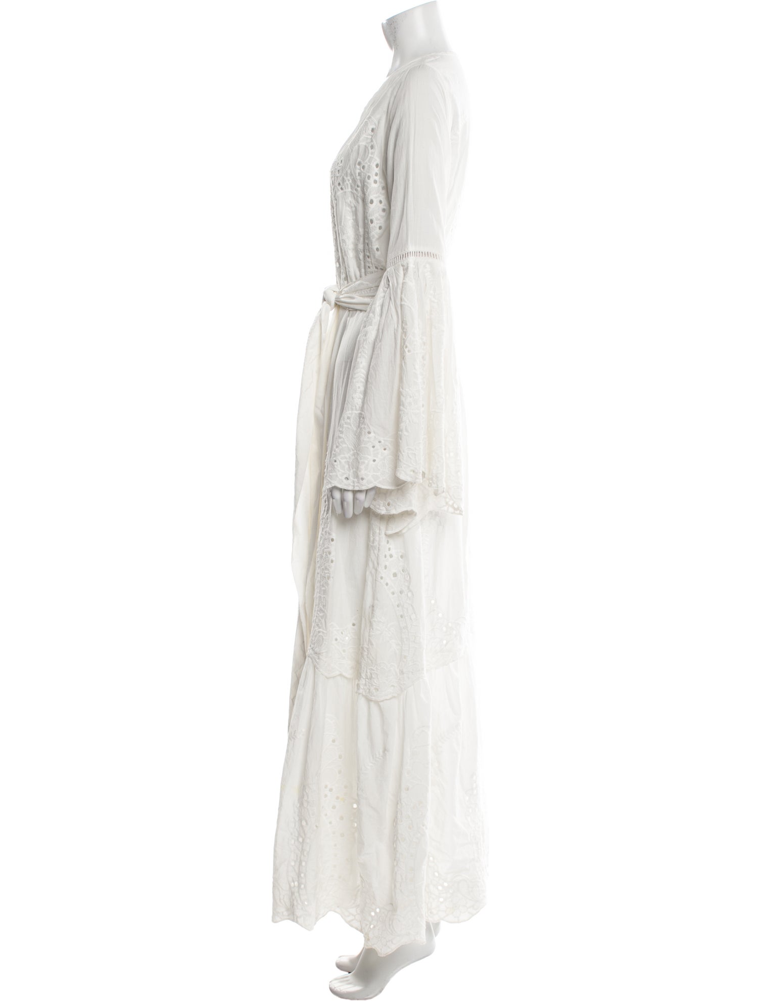 we are LEONE V-Neck Long Dress