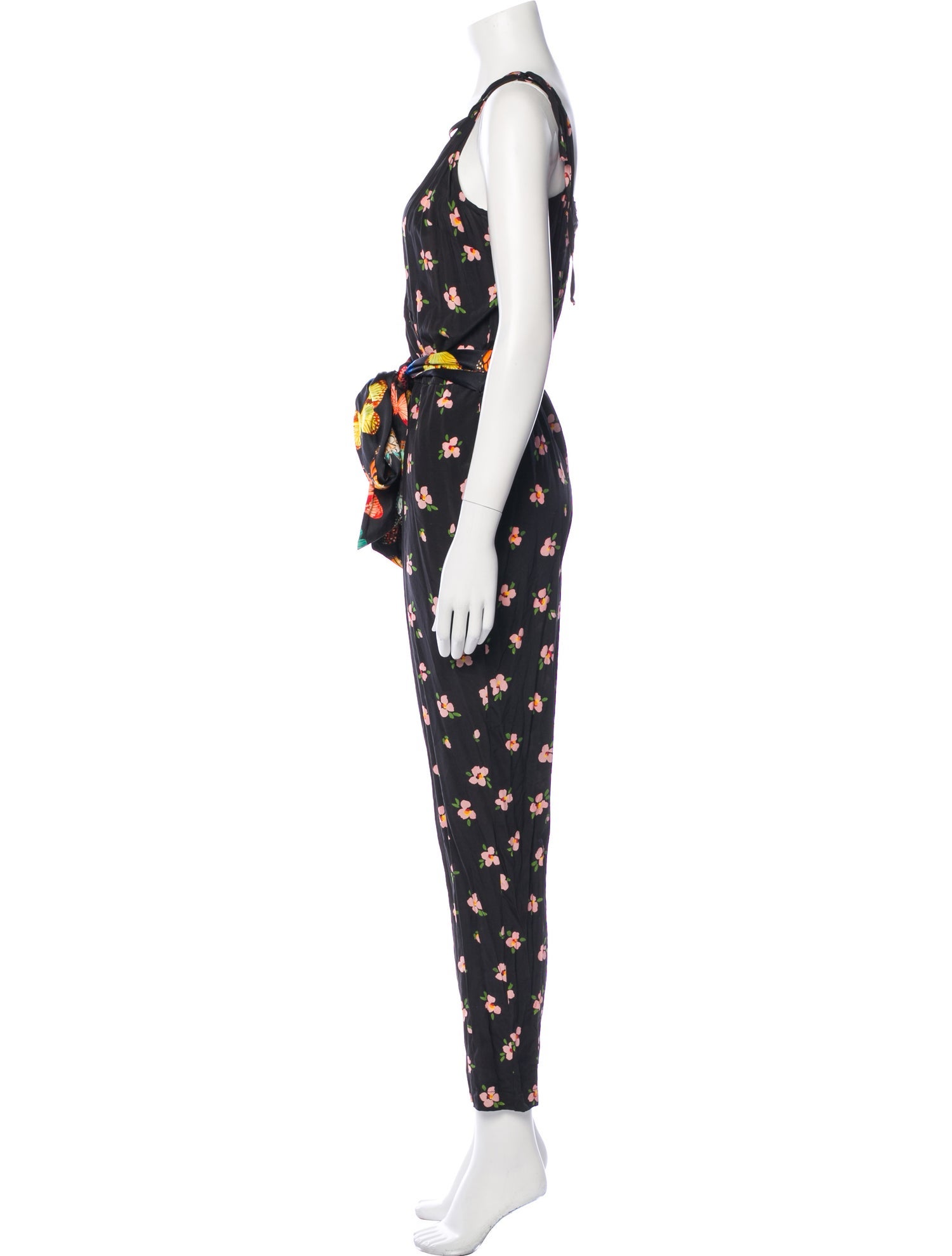 we are LEONE Silk Printed Jumpsuit w/ Tags