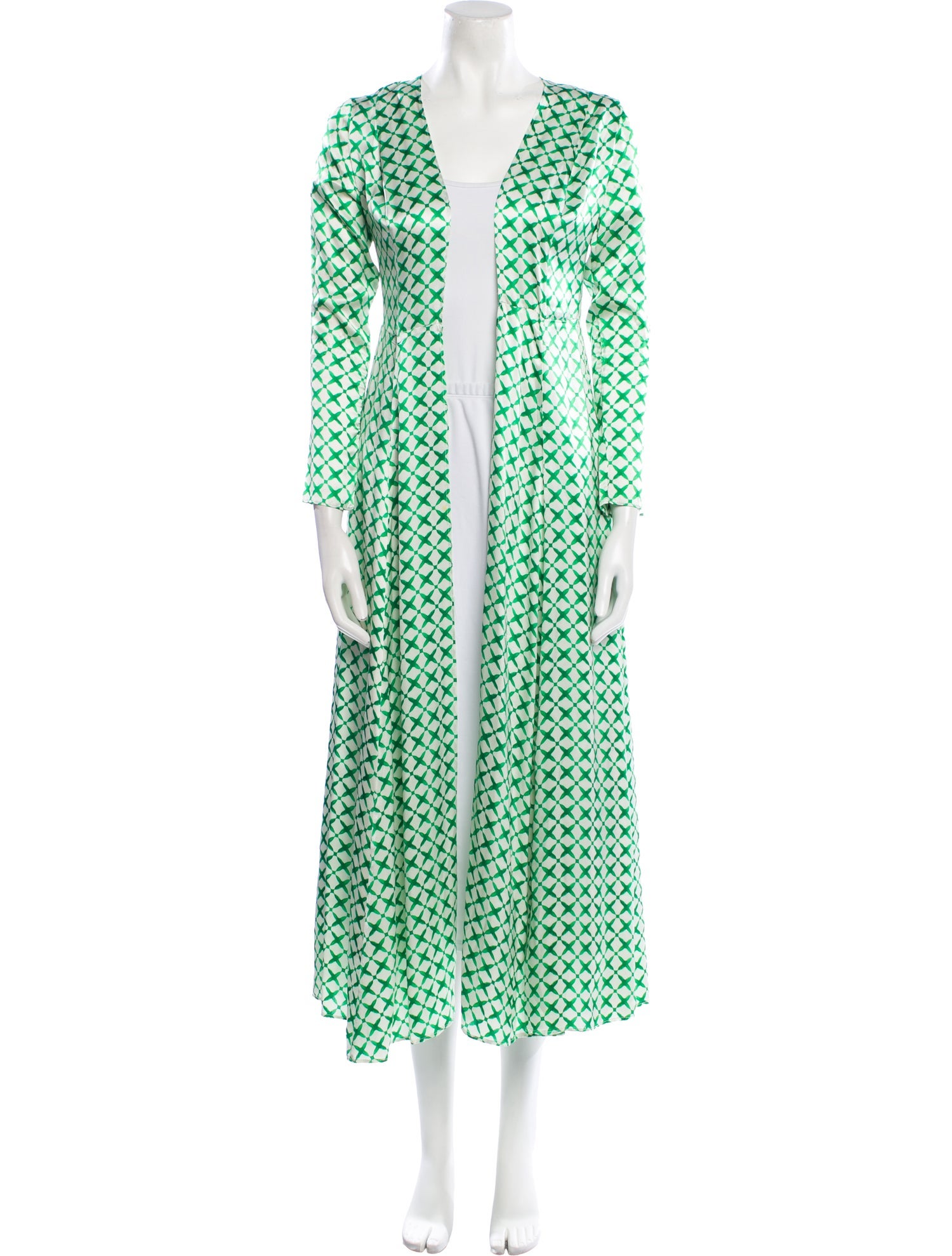 we are LEONE Silk Printed Robe