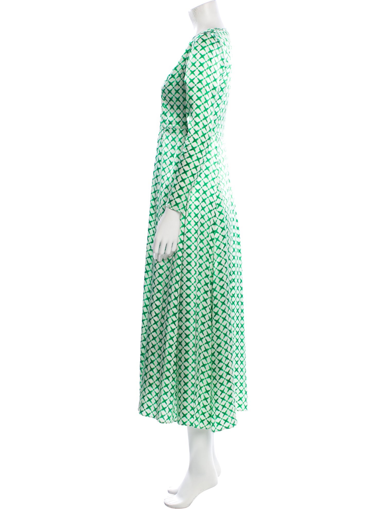 we are LEONE Silk Printed Robe