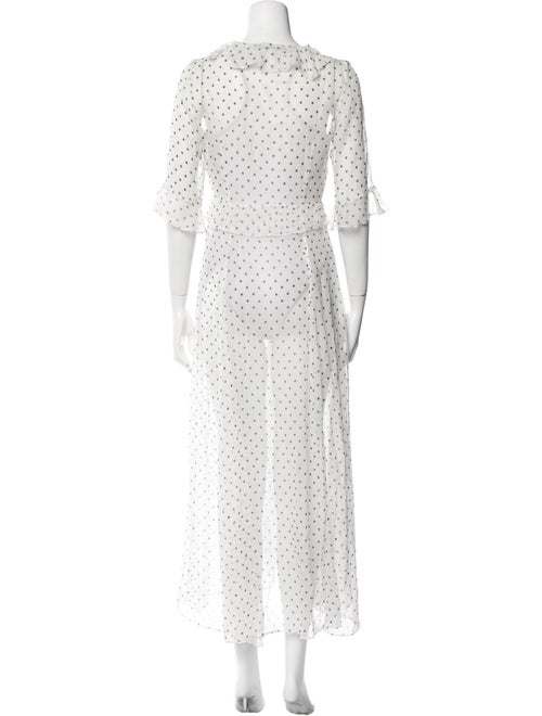 we are LEONE Silk Long Dress