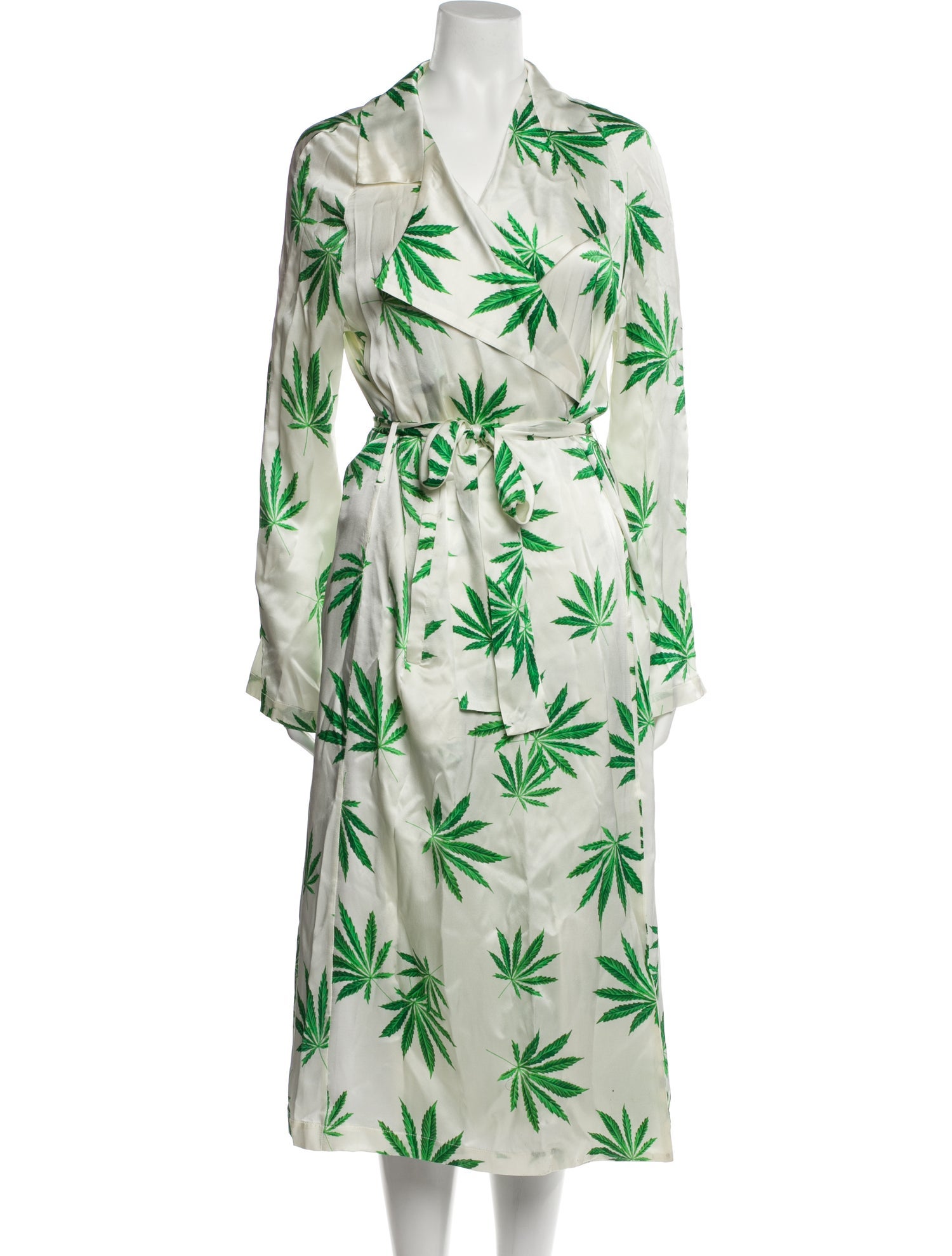 we are LEONE Silk Printed Robe