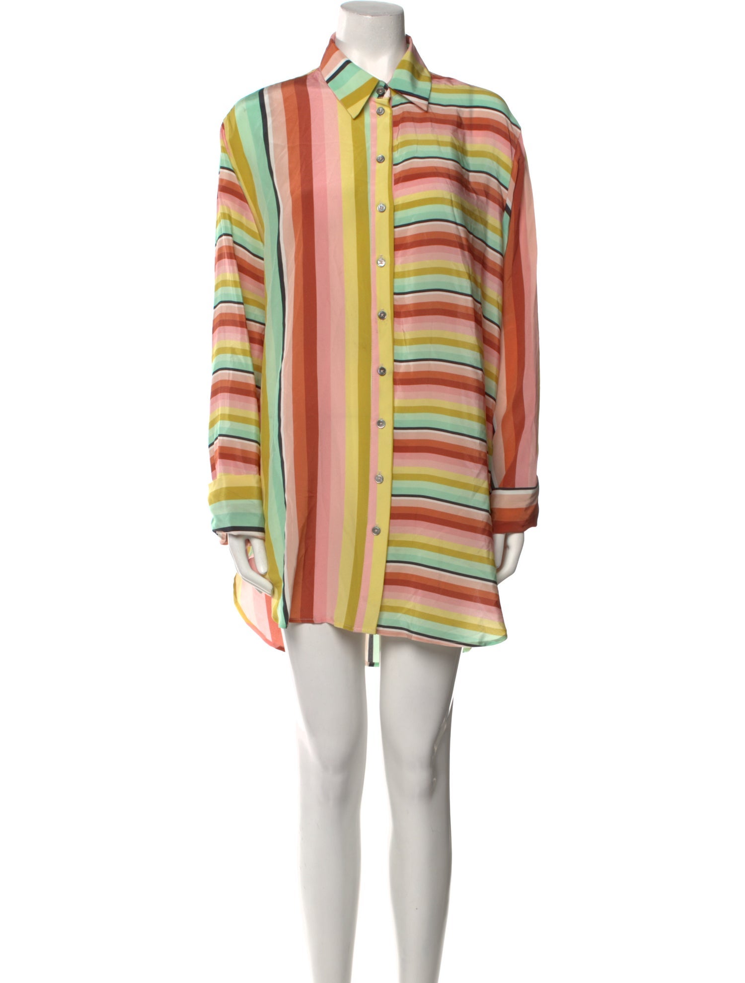 we are LEONE Silk Mini Dress