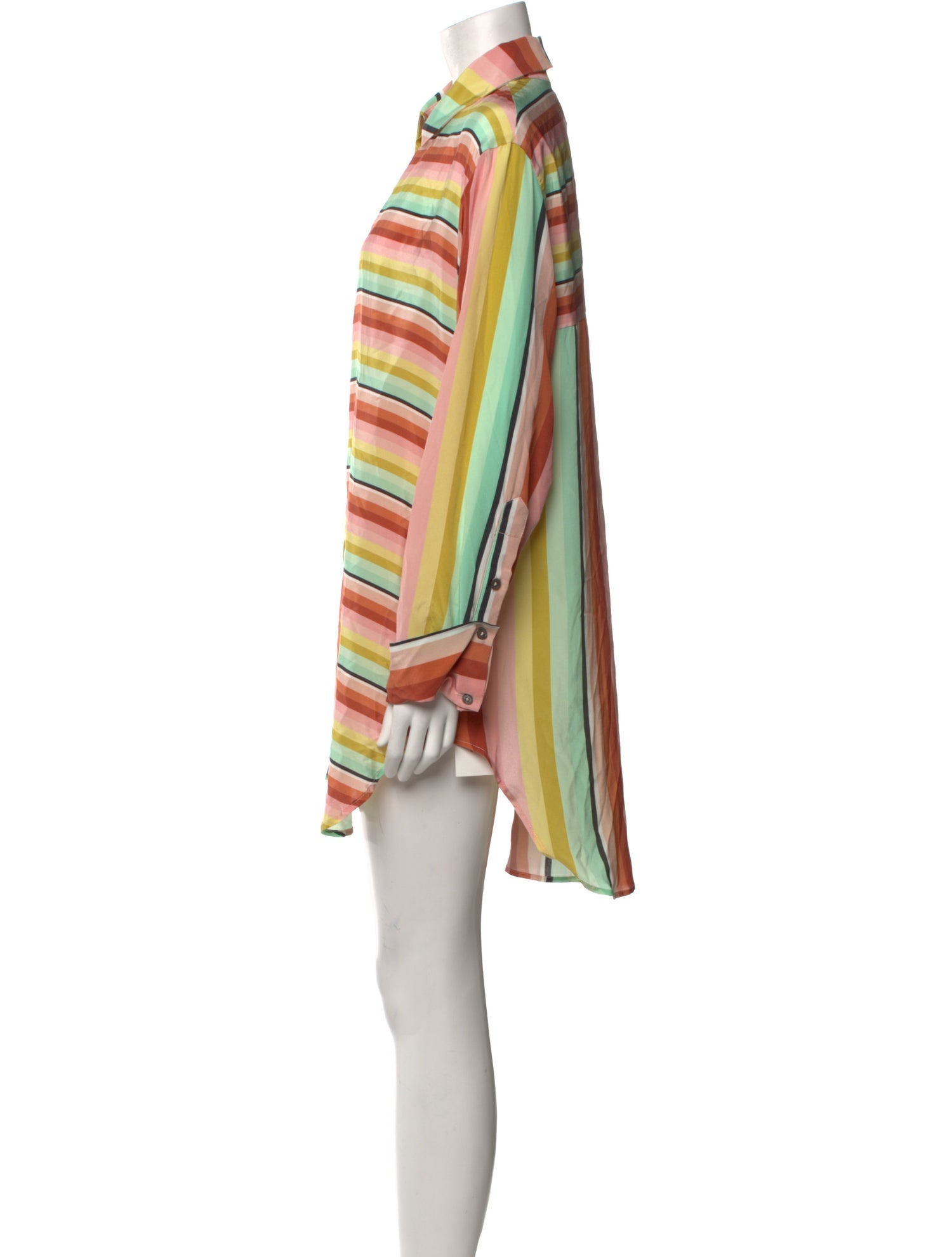 we are LEONE Silk Mini Dress