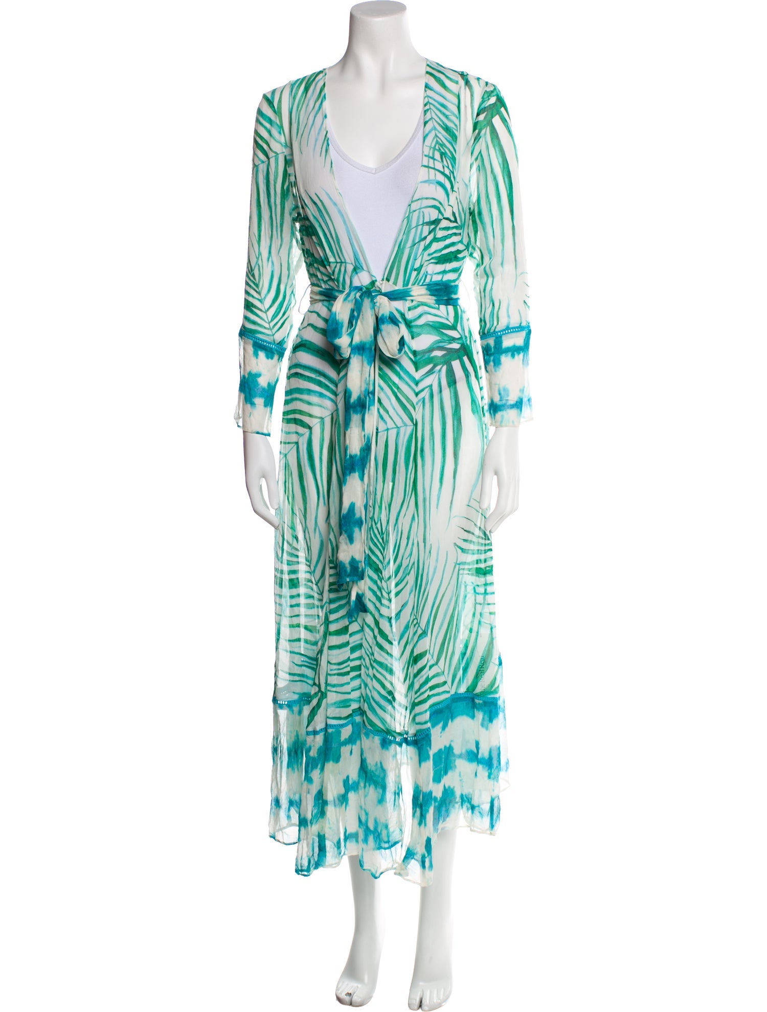 we are LEONE Silk Printed Robe