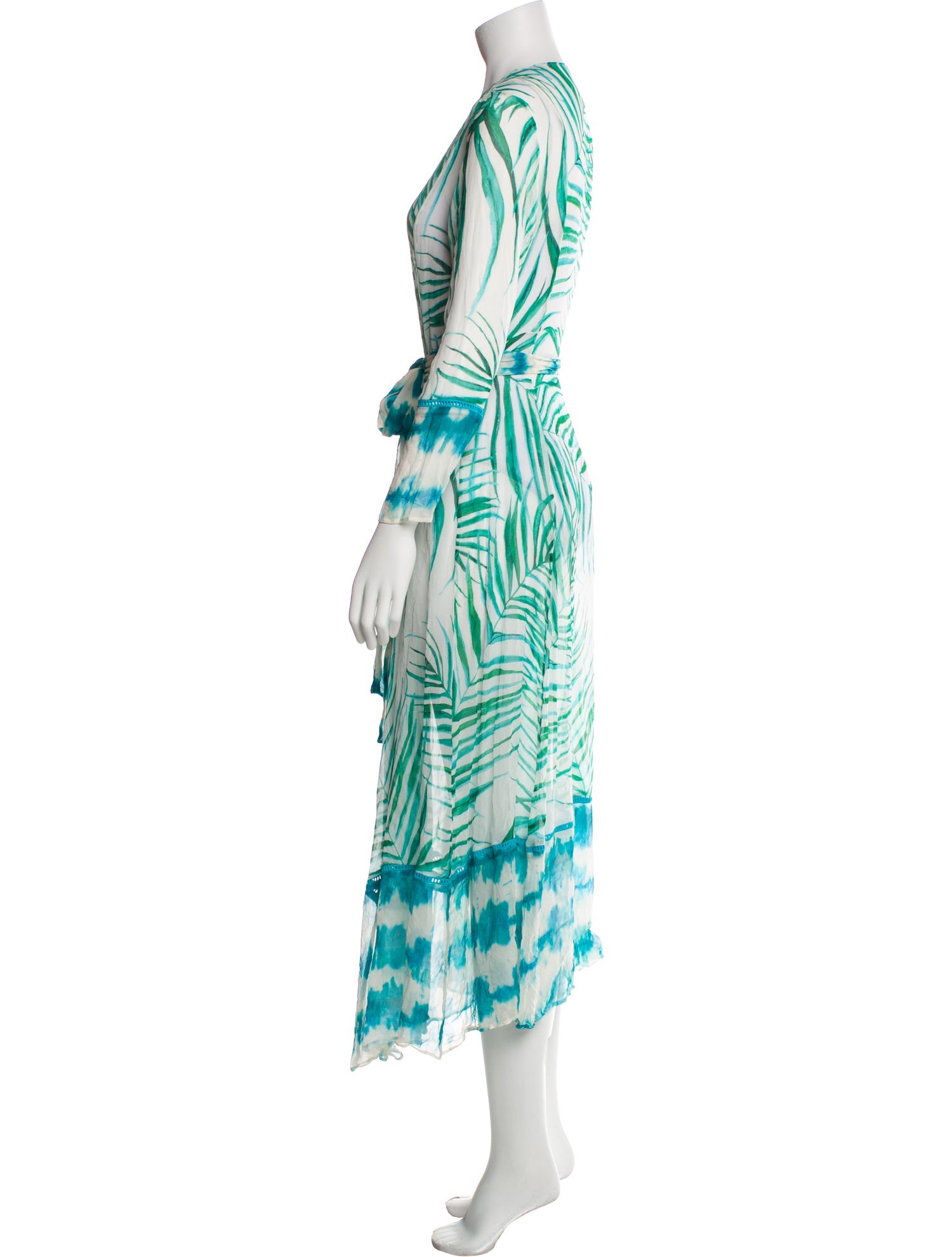 we are LEONE Silk Printed Robe