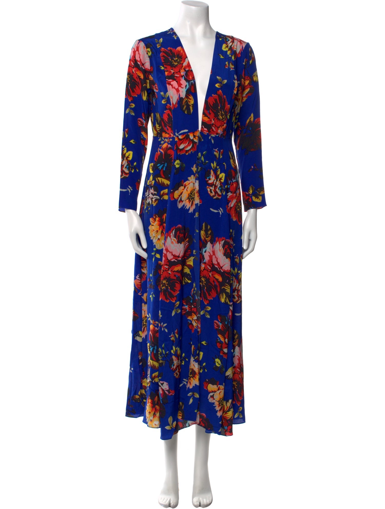we are LEONE Silk Long Dress