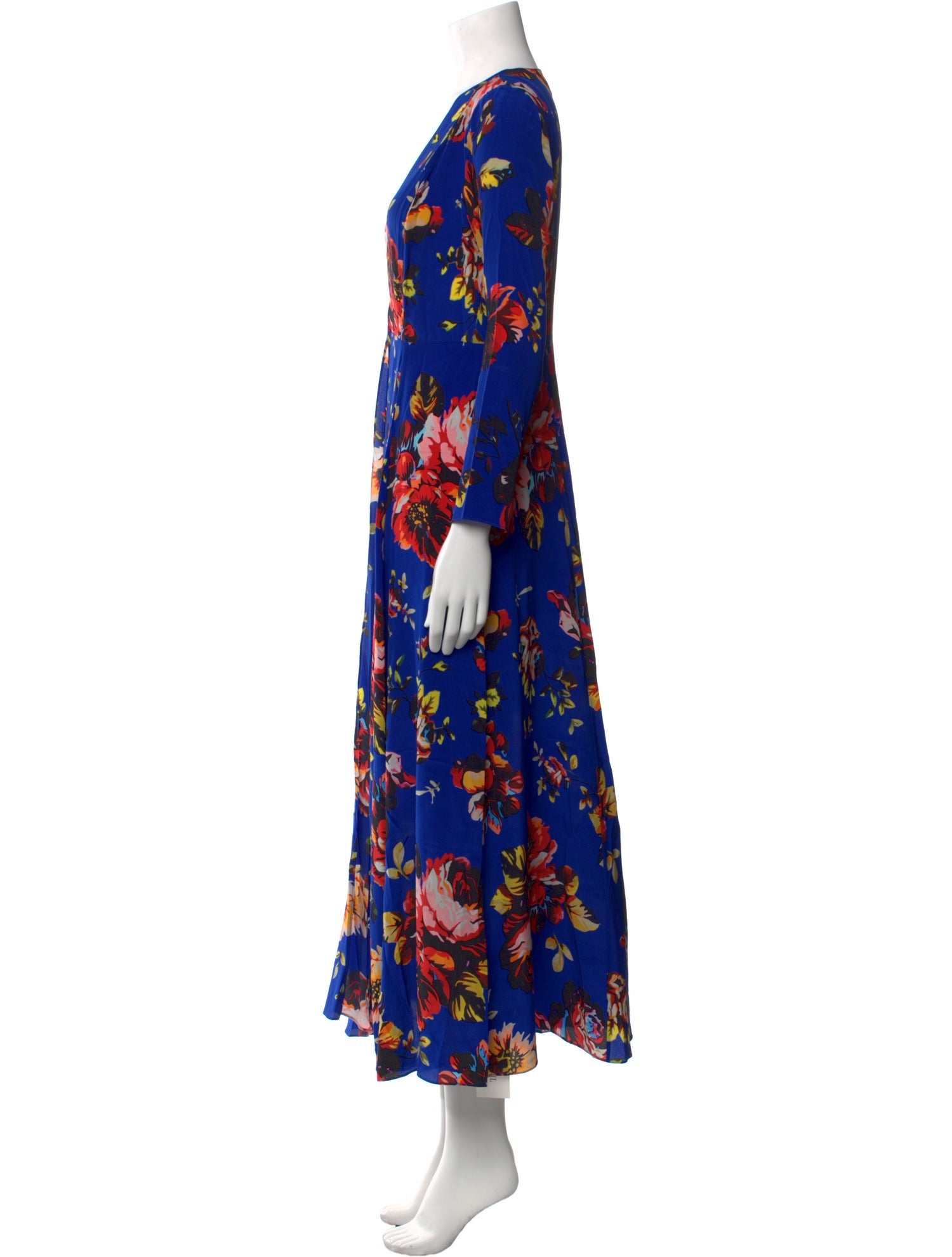 we are LEONE Silk Long Dress