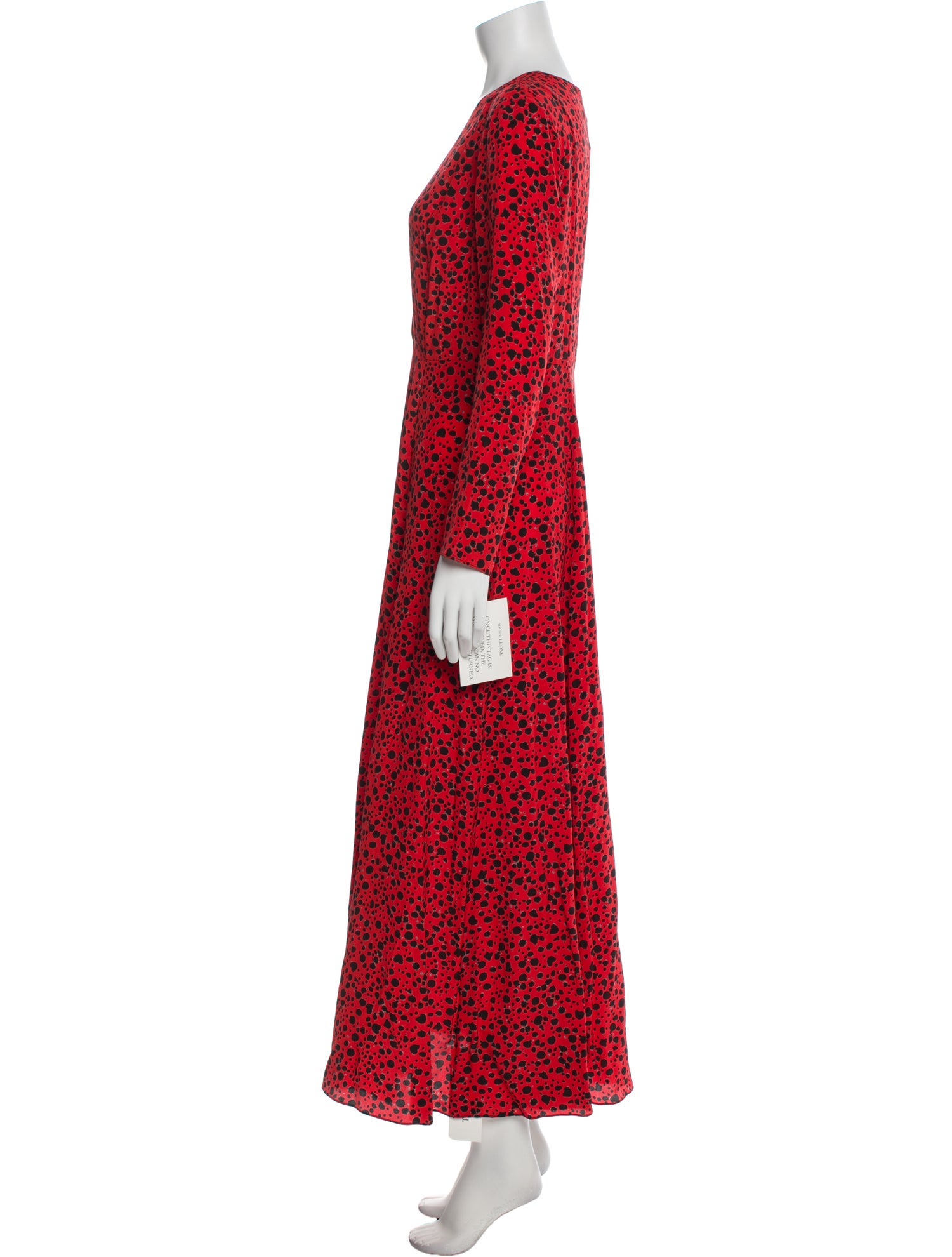 we are LEONE Silk Long Dress w/ Tags