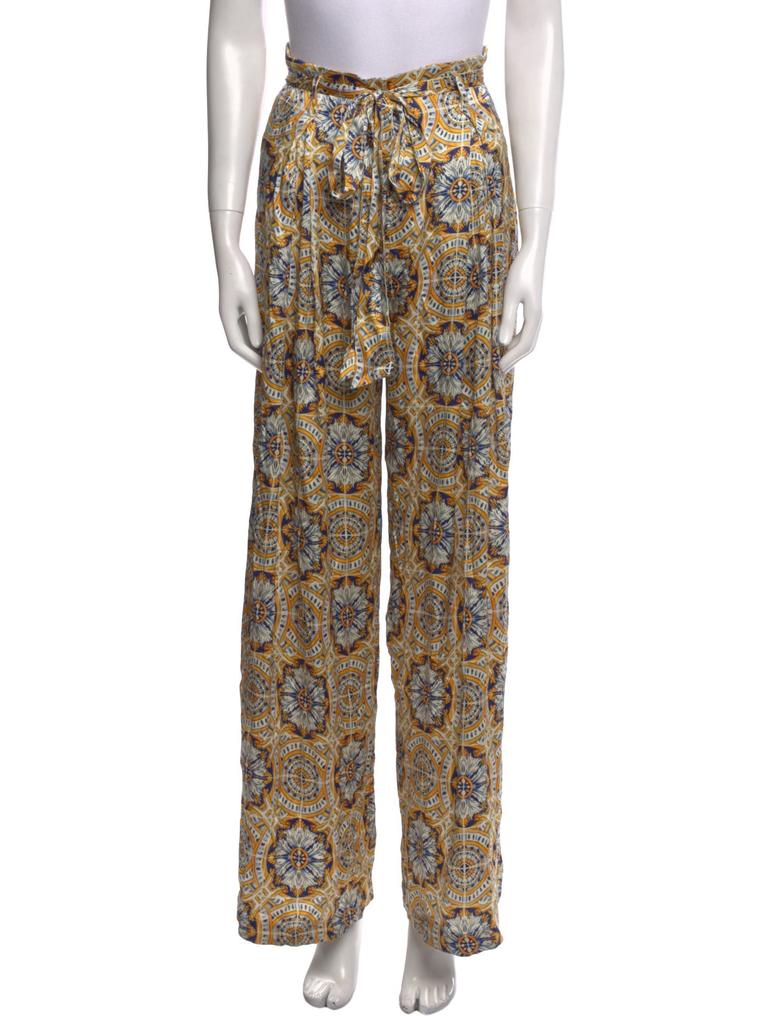 we are LEONE Silk Wide Leg Pants