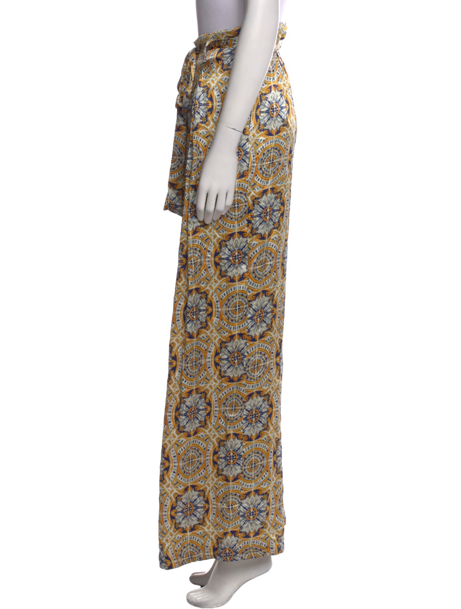 we are LEONE Silk Wide Leg Pants