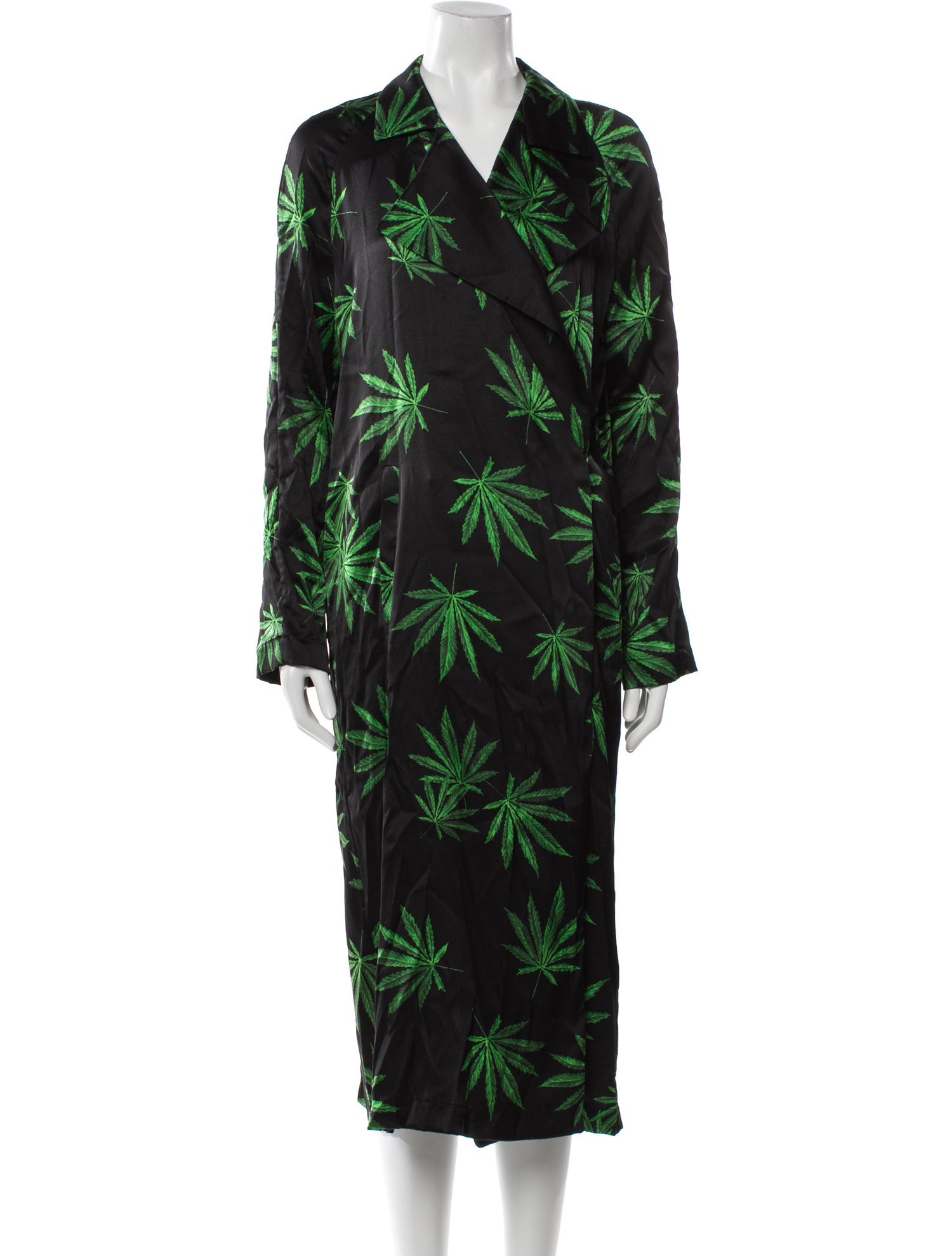 we are LEONE Silk Printed Robe