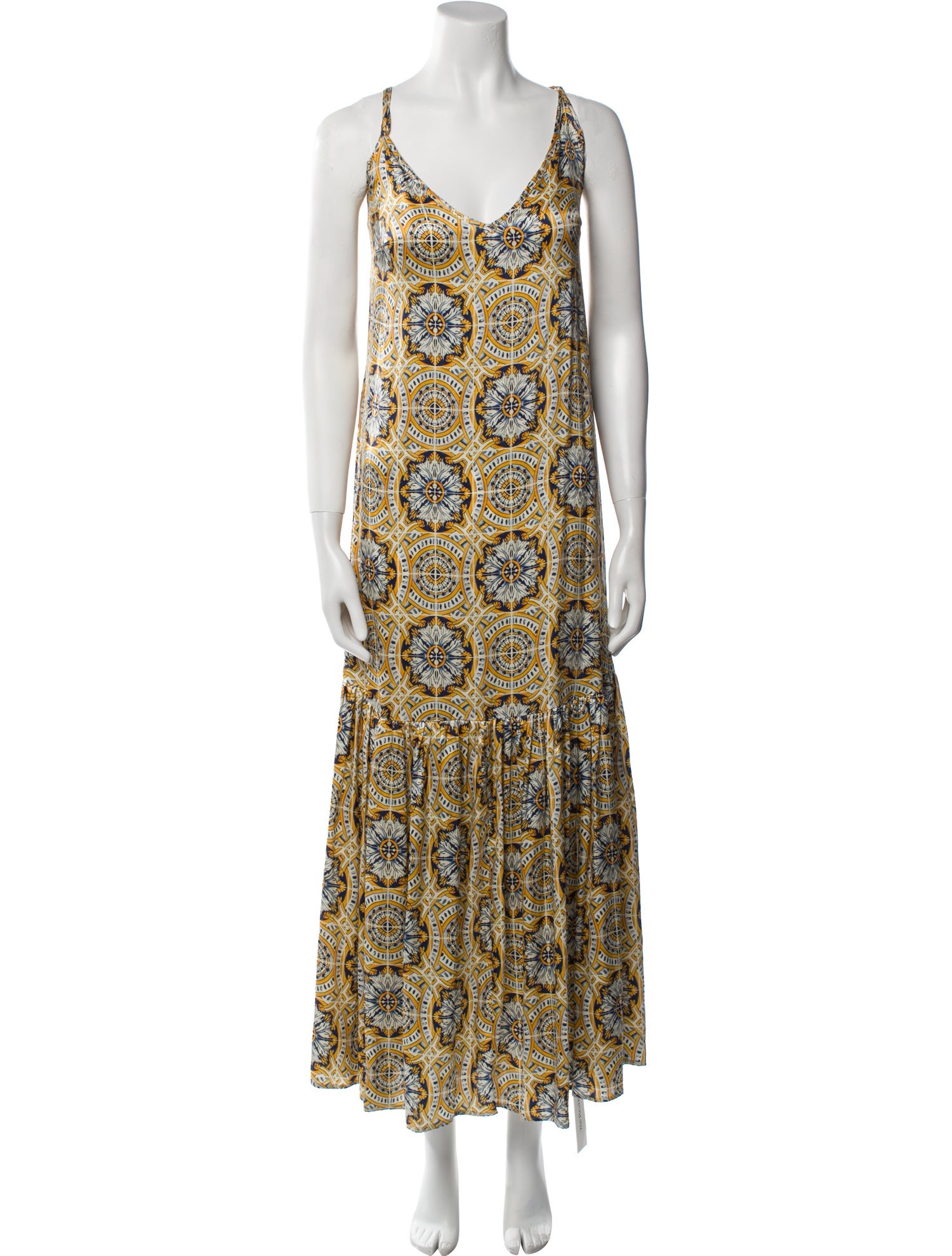 we are LEONE Printed Long Dress