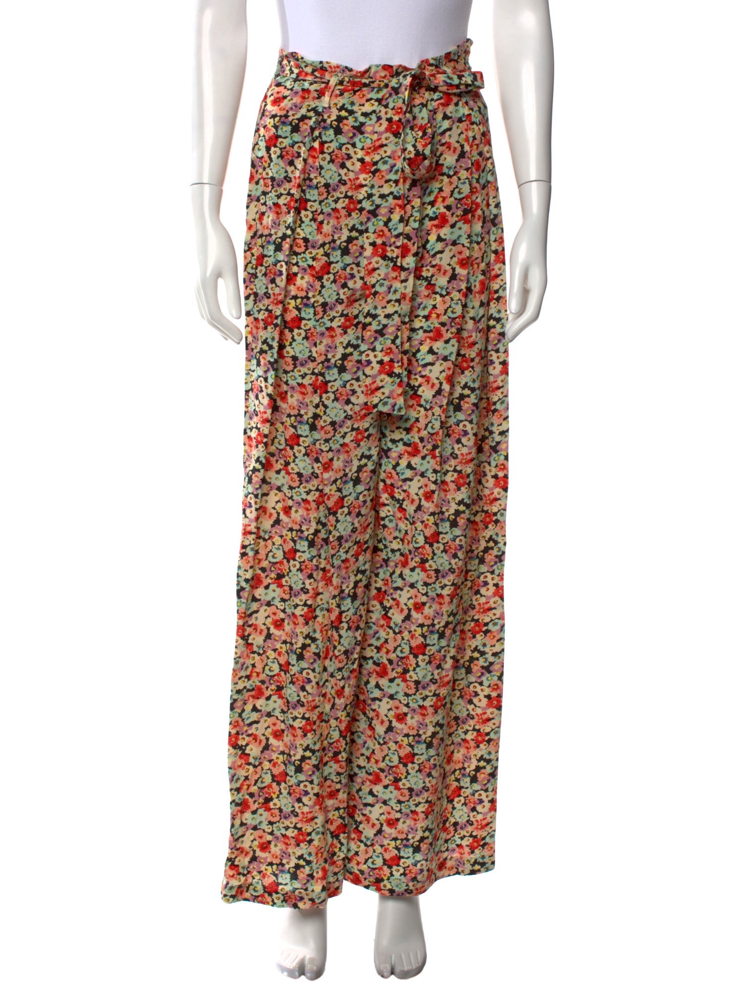 we are LEONE Silk Wide Leg Pants w/ Tags