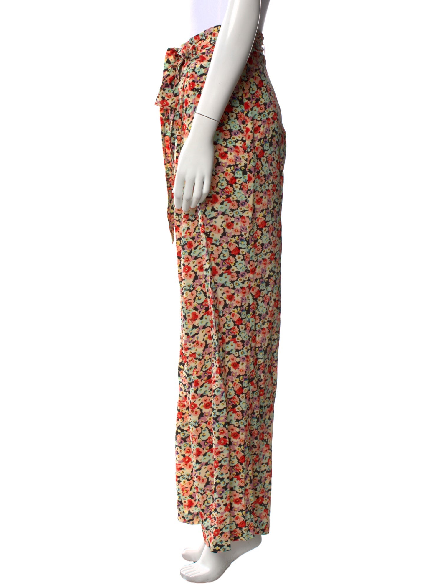 we are LEONE Silk Wide Leg Pants w/ Tags