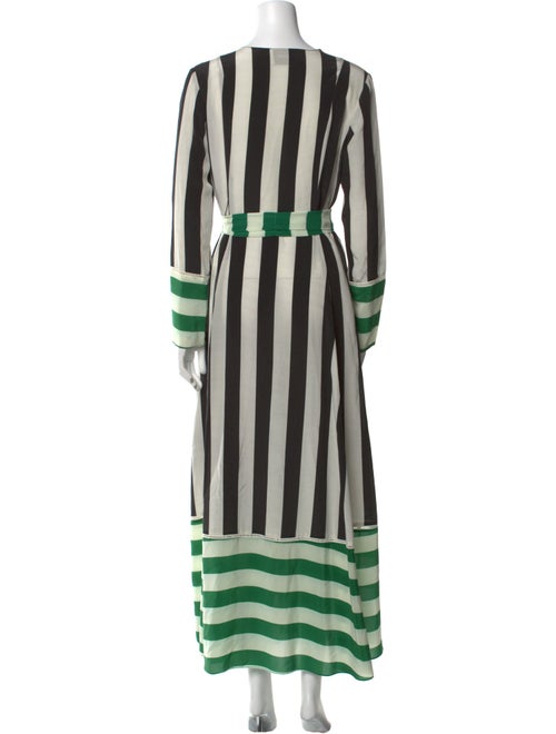 we are LEONE Silk Striped Robe