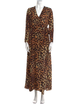 we are LEONE Silk Long Dress