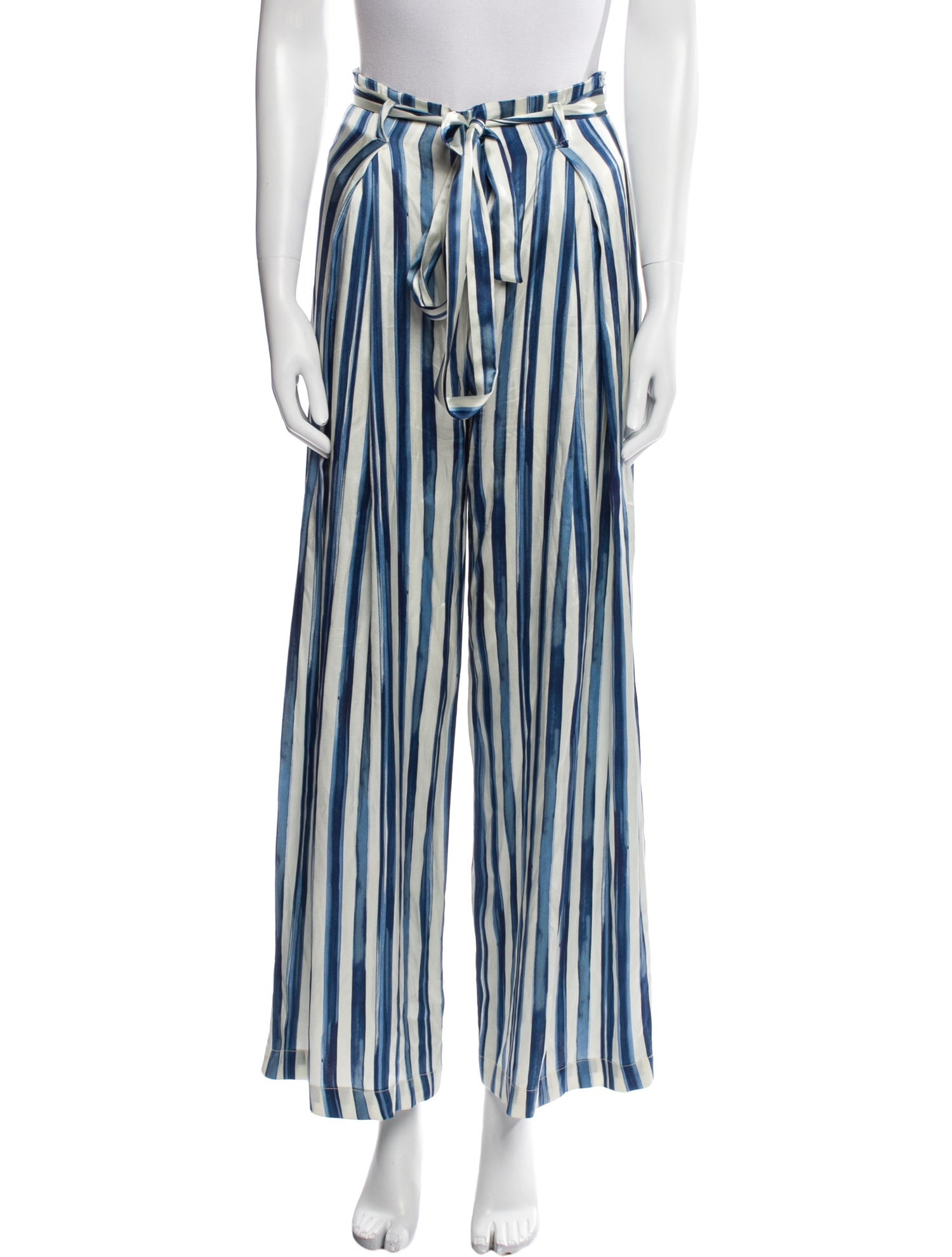 we are LEONE Silk Wide Leg Pants