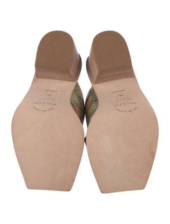 Wal & Pai Leather Printed Slides