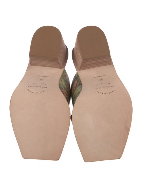 Wal & Pai Leather Printed Slides
