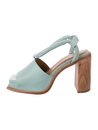 Wal & Pai Leather Slingback Sandals