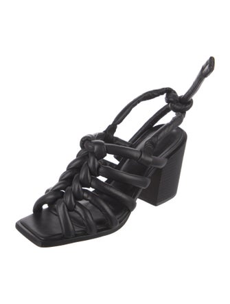 Wal & Pai Leather Slingback Sandals