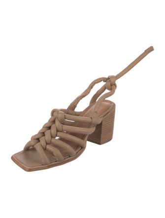 Wal & Pai Leather Slingback Sandals