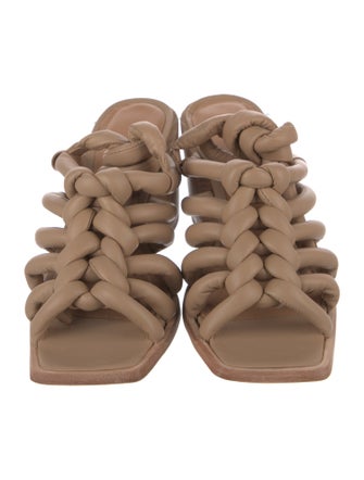 Wal & Pai Leather Slingback Sandals