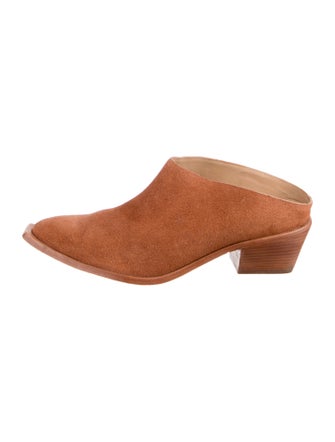 Wal & Pai Suede Mules