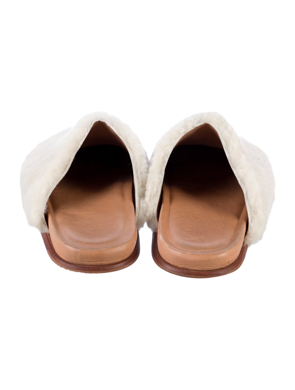 Wal & Pai Shearling Colorblock Pattern Mules - image 4