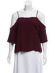 Silk Square Neckline Blouse w/ Tags image 1