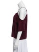 Silk Square Neckline Blouse w/ Tags image 2