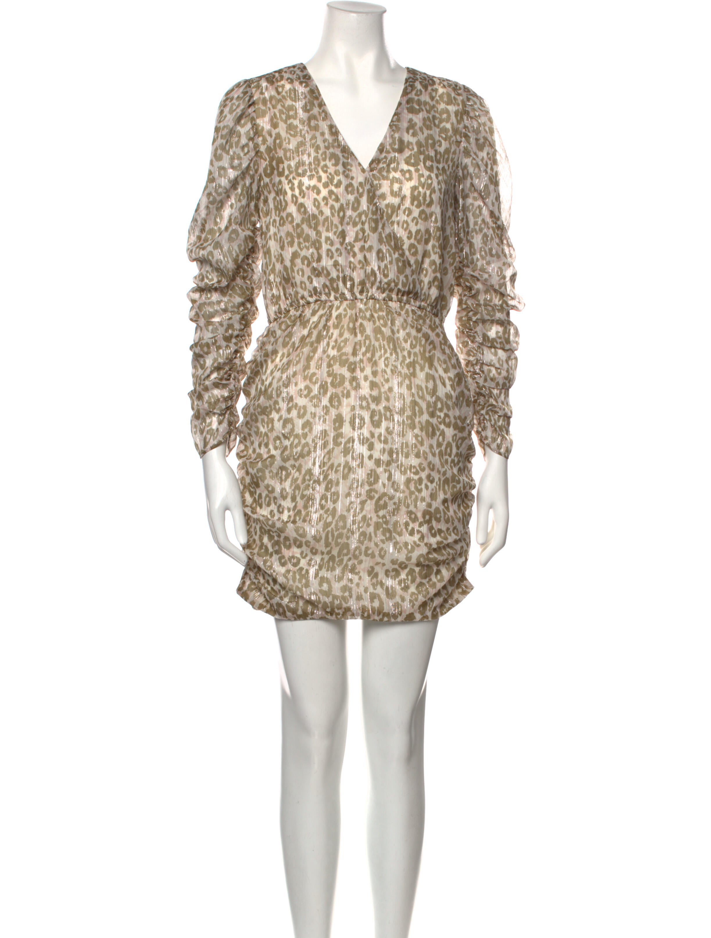 Walter Baker Animal Print Mini Dress w/ Tags