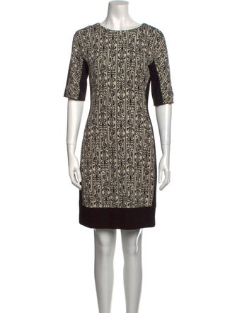 Walter Baker Bateau Neckline Mini Dress