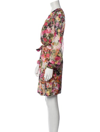 Walter Baker Floral Print Mini Dress