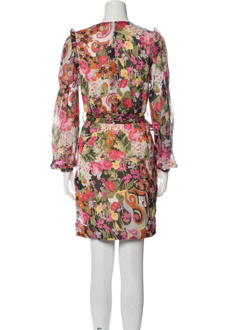 Walter Baker Floral Print Mini Dress