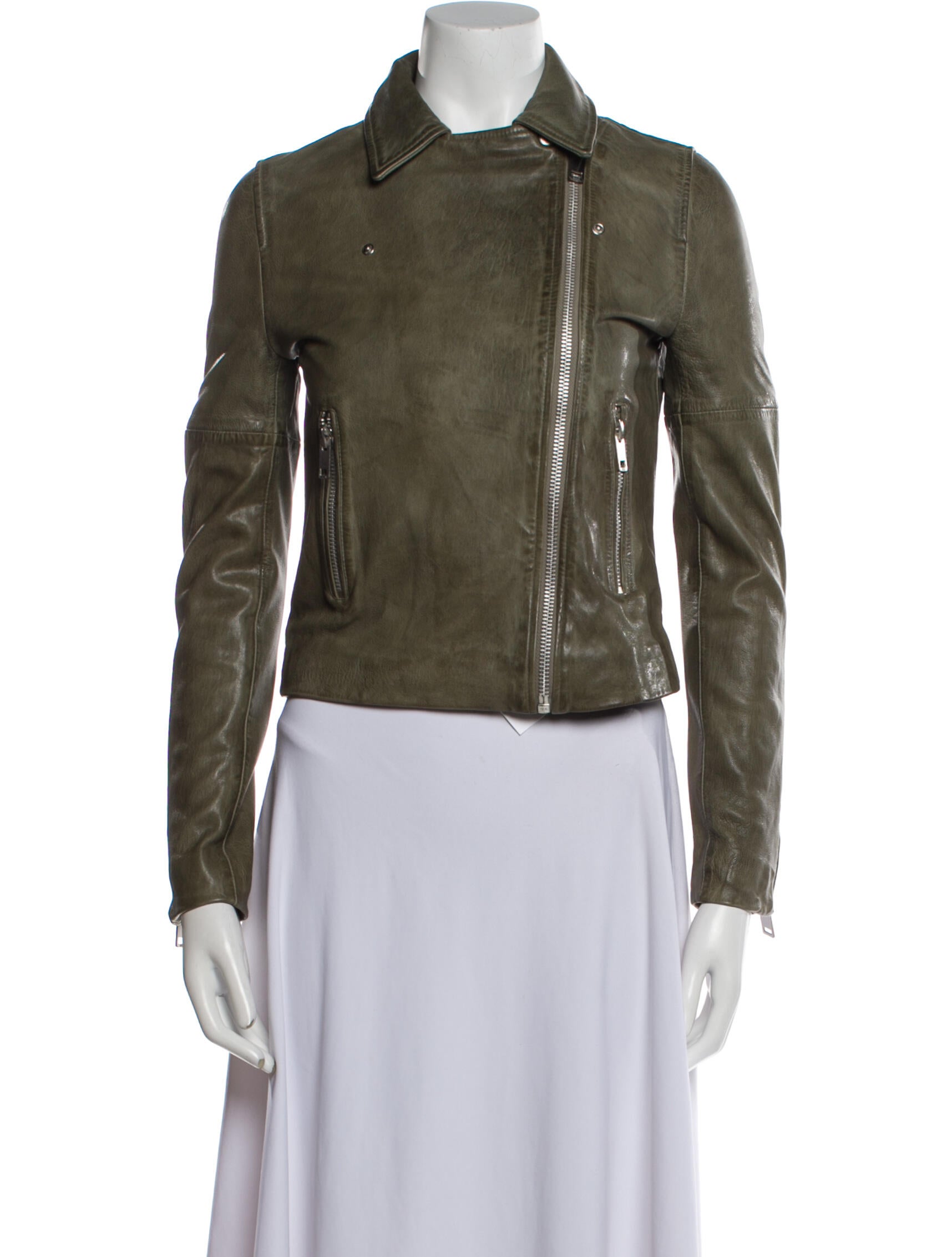 Walter Baker Lamb Leather Biker Jacket