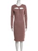Walter Baker Scoop Neck Knee-Length Dress