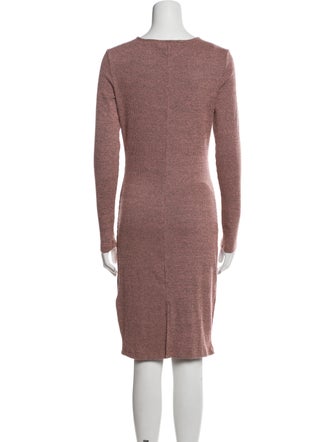 Walter Baker Scoop Neck Knee-Length Dress