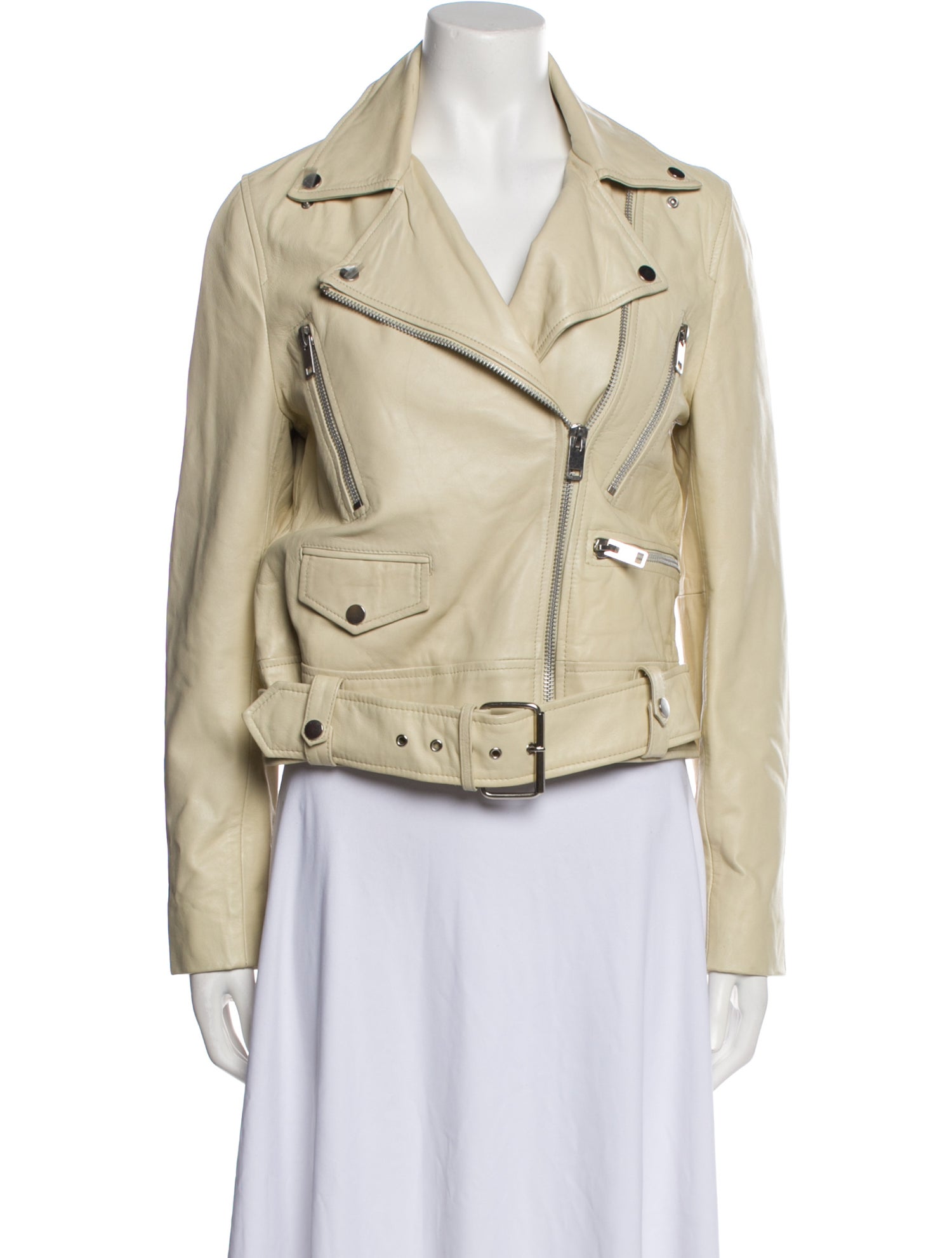 Walter Baker Lamb Leather Biker Jacket