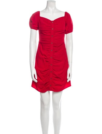 Walter Baker Square Neckline Mini Dress