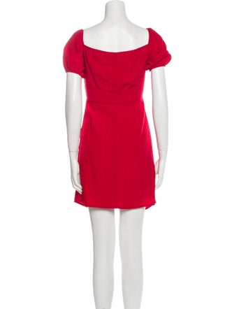 Walter Baker Square Neckline Mini Dress