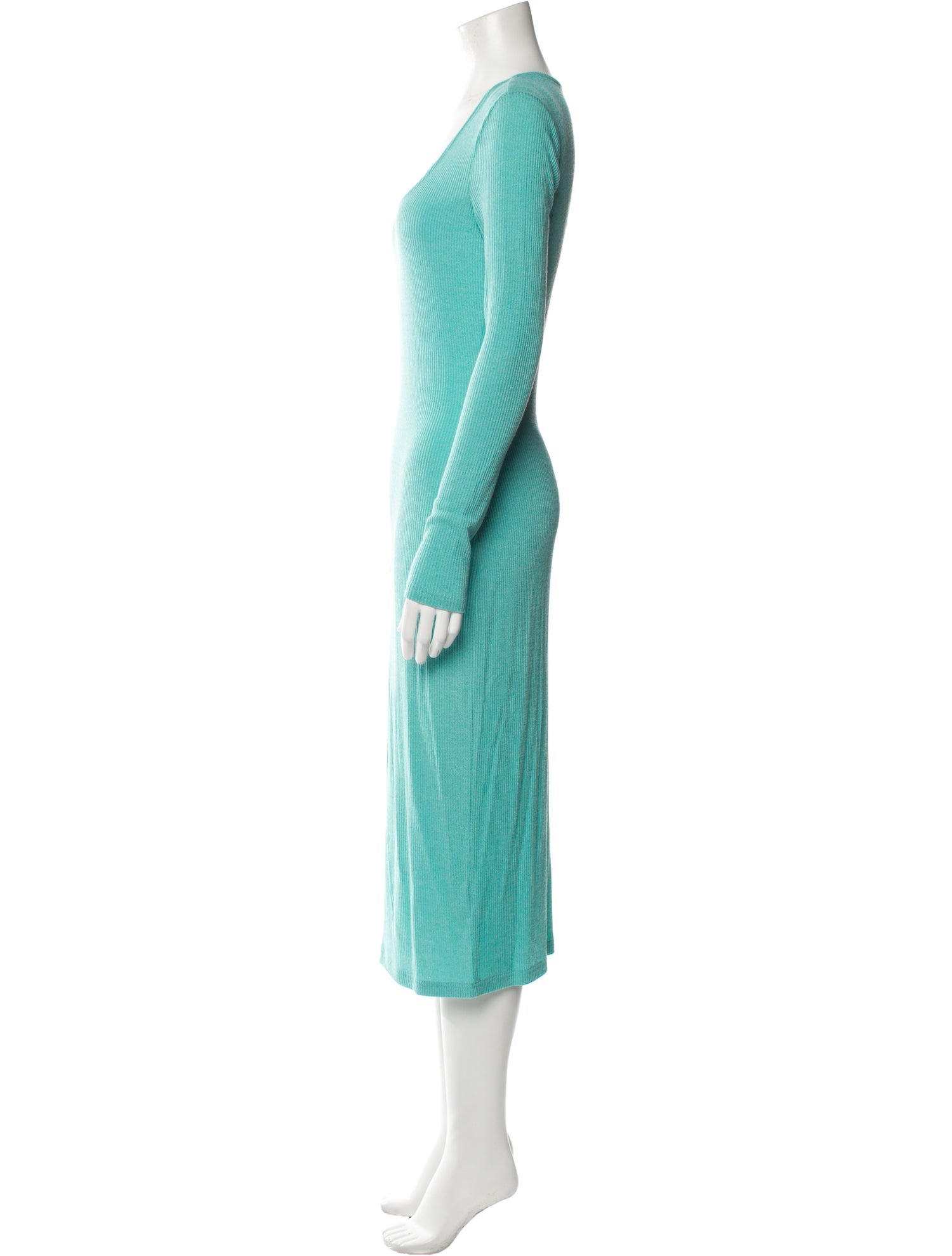 Walter Baker Scoop Neck Midi Length Dress w/ Tags in Green, Women's M
