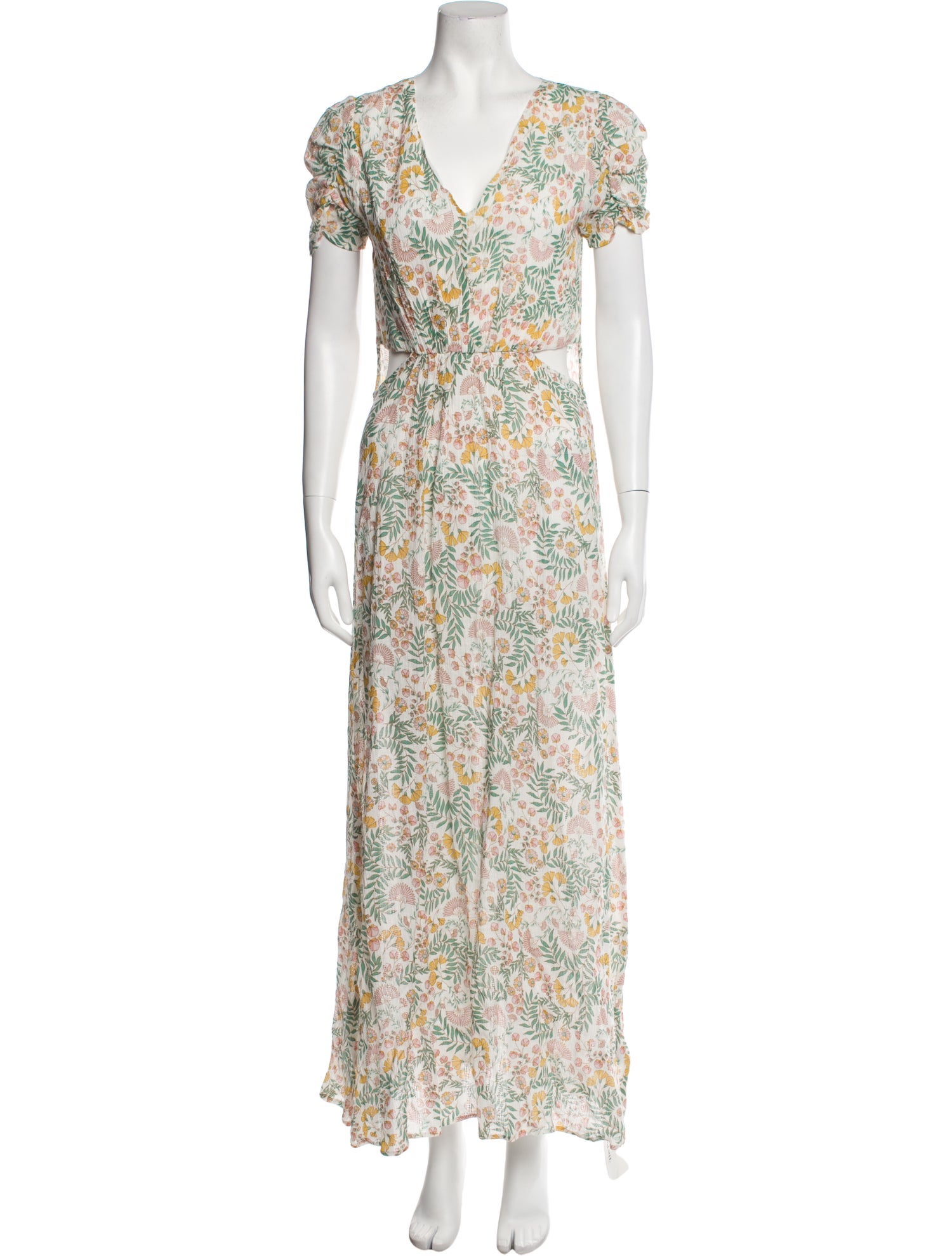 Walter Baker Floral Print Long Dress w/ Tags